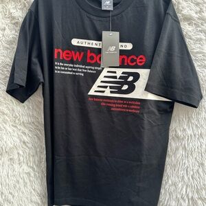 New Relax Balance Black and Red Logo Tee